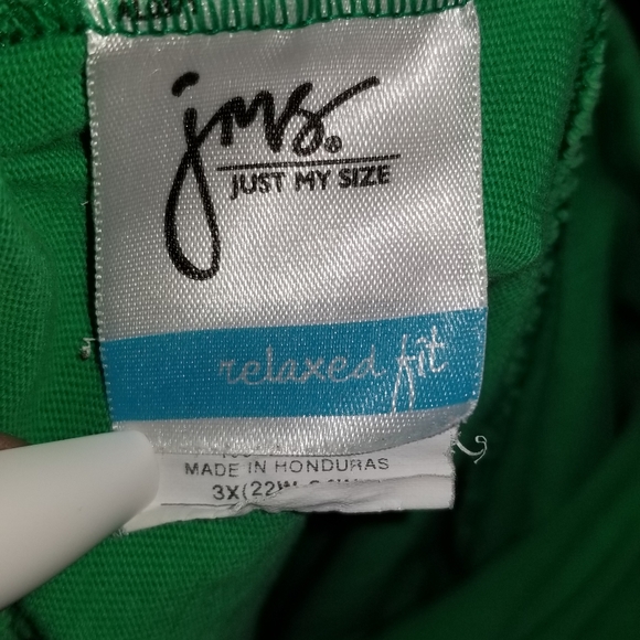 Lot of "JMS" Just My Size SWEAT SHORTS size 3x like new. - Picture 6 of 6